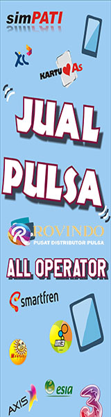 pulsa.rovindo.com - Pusat Distributor Pulsa dan TOken