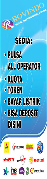 pulsa.rovindo.com - Pusat Distributor Pulsa dan TOken